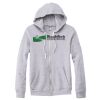 Adult Triblend Full-Zip Fleece Hooded Sweatshirt Thumbnail